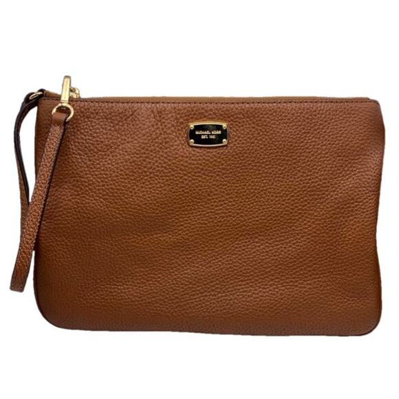 Michael Kors Brown Wristlet - Picture 1 of 11